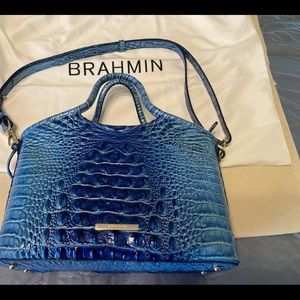 Brahmin Small Elaine Electric Blue Melbourne